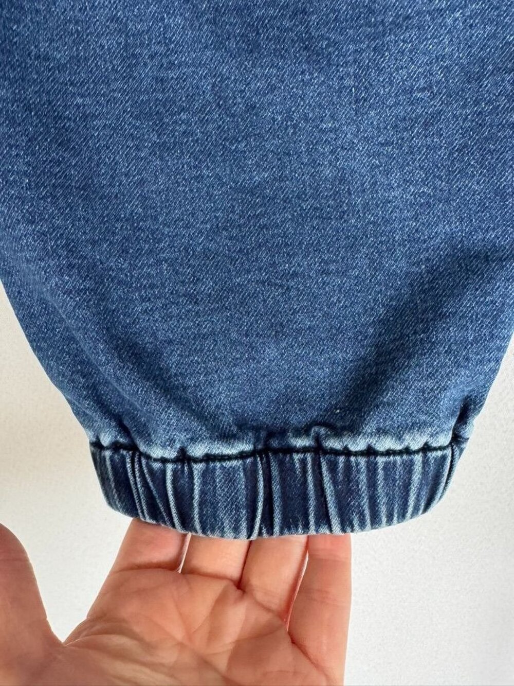 J. Crew Factory Utility Signature Med Blue Stretch+ Denim Jogger Jeans Size 30 - Picture 6 of 12